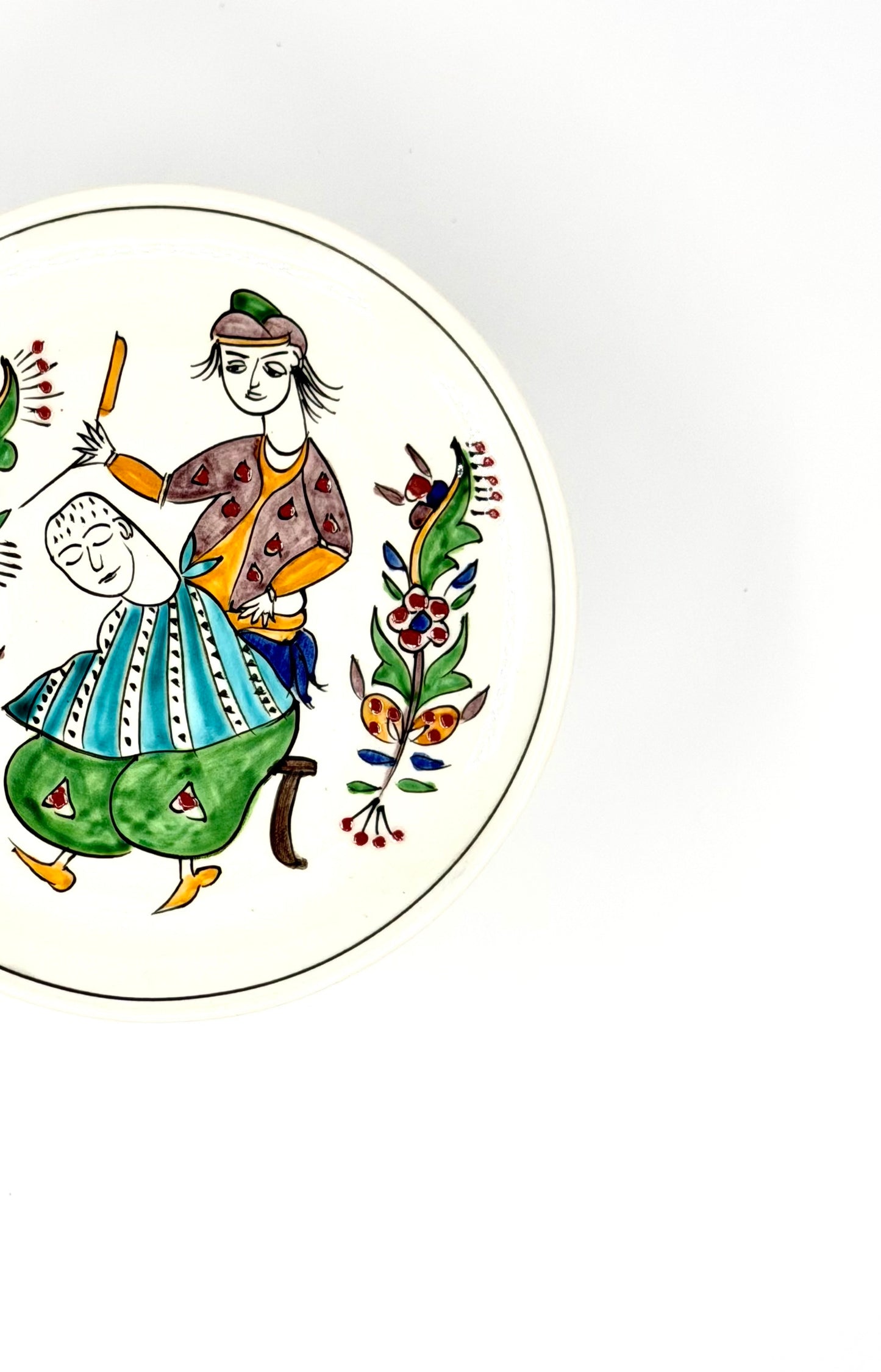 Unutulan Meslekler Seramik Dekoratif Duvar Tabağı
