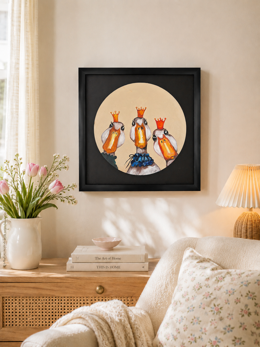 Ördek Artwork Duvar Tablosu