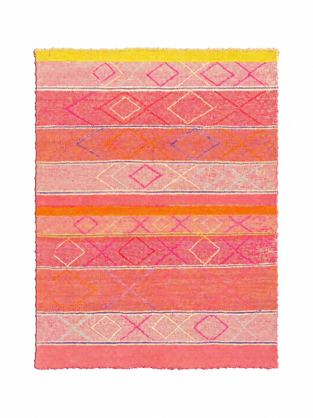 Alpaka Yün Renkli Kilim
