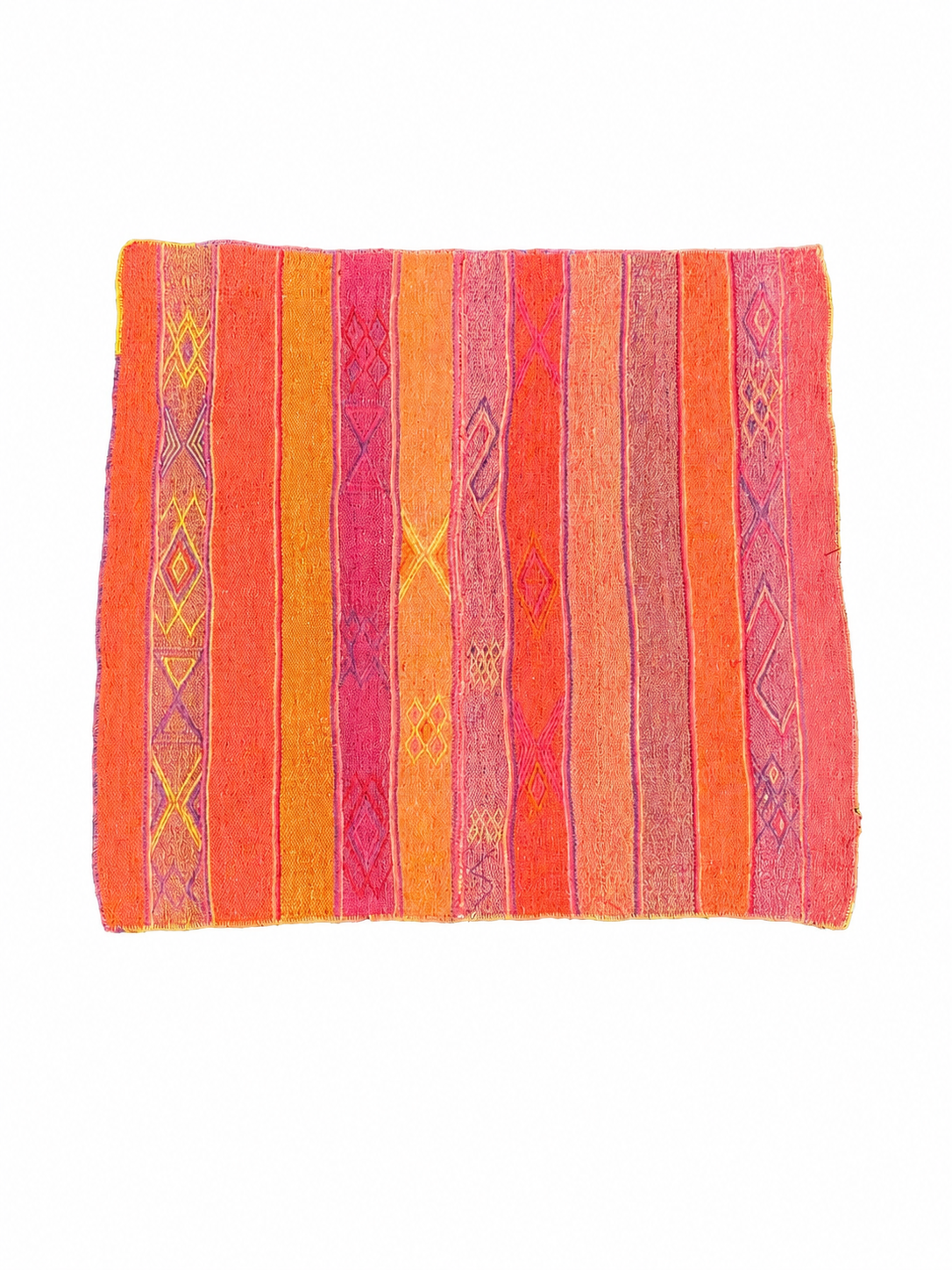 Alpaka Yün Renkli Kilim
