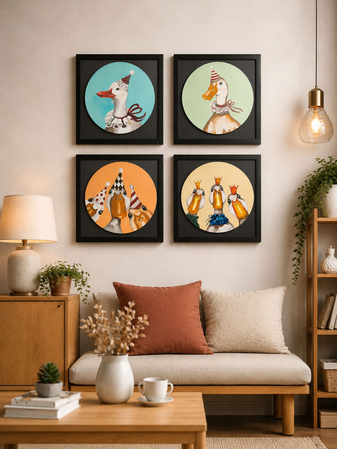 Ördek Artwork Duvar Tablosu